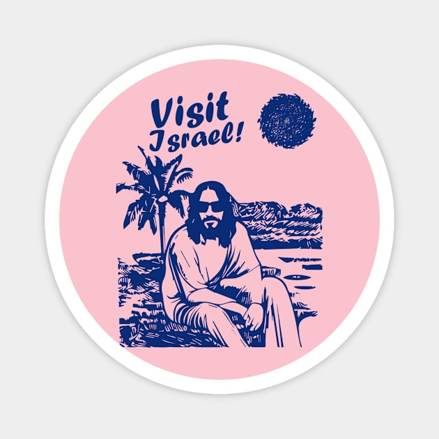 Visit Israel! Magnet by norteco